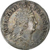 Francia, Louis XIV, 10 Sols aux insignes, 1705, Paris, Argento, BB+, Gadoury:133