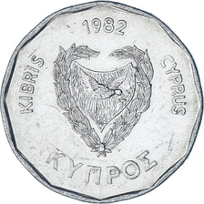 Chipre, 5 Mils, 1982