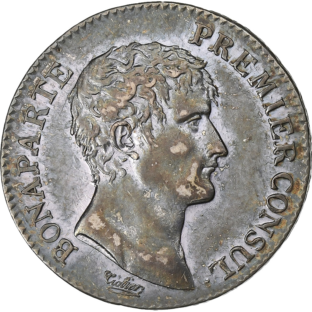 Francia, Napoléon Bonaparte, 1 Franc, An 12, Paris, Argento, BB, Gadoury:442