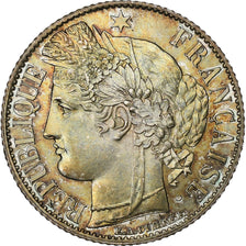 France, 1 Franc, Cérès, 1895, Paris, Silver, AU(55-58), Gadoury:465a