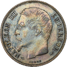 Frankreich, Napoleon III, 1 Franc, 1854, Paris, Silber, VZ, Gadoury:460