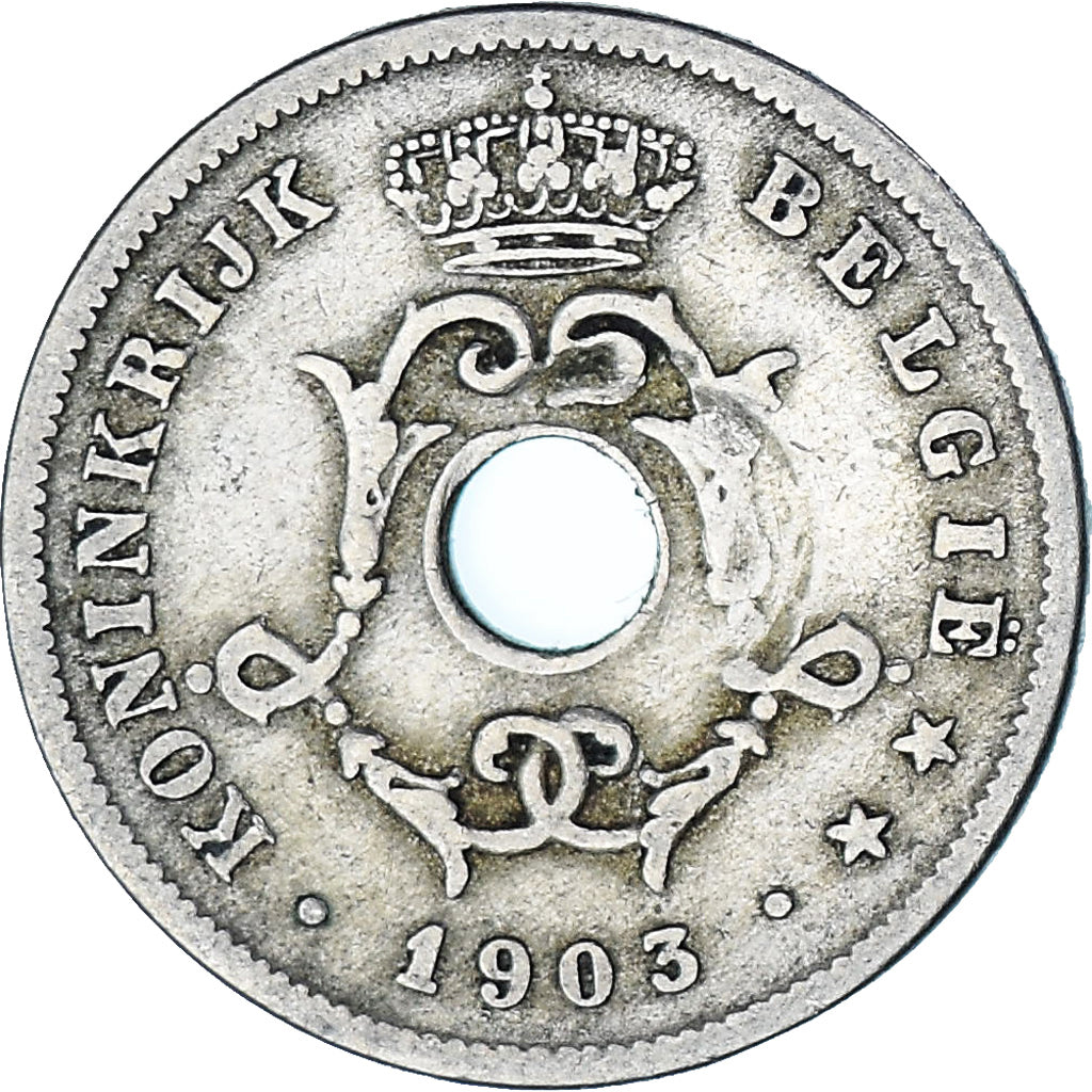 Bélgica, 10 Centimes, 1903