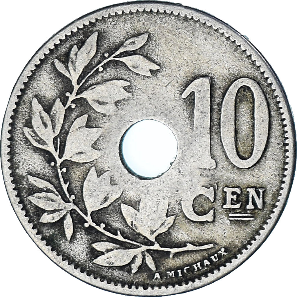 Bélgica, 10 Centimes, 1903