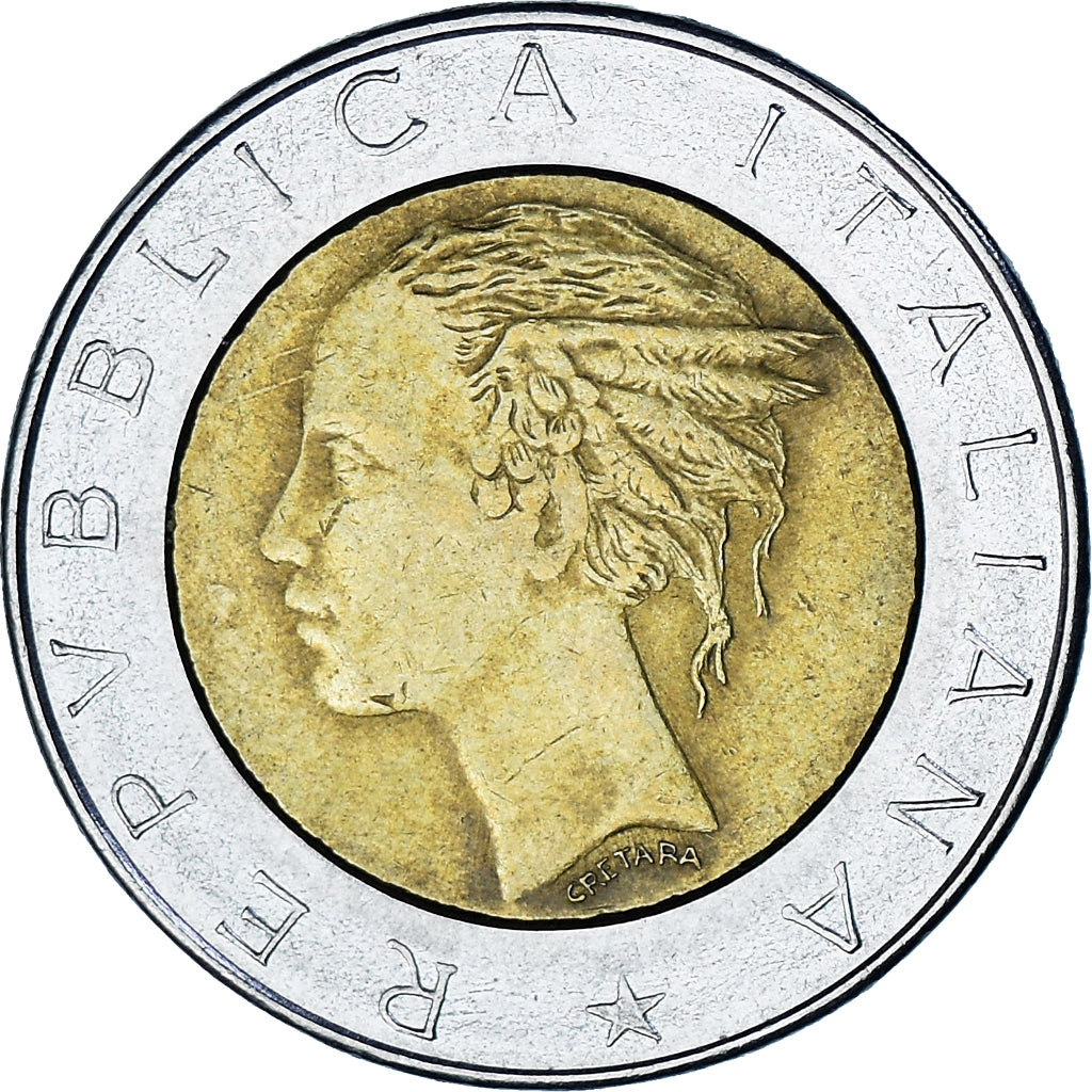 Itália, 500 Lire, 1983