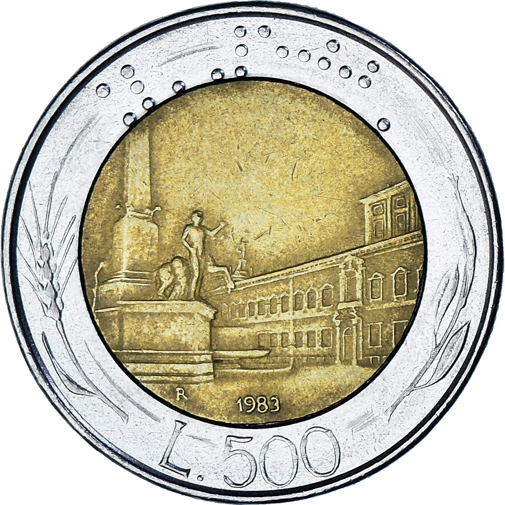 Itália, 500 Lire, 1983