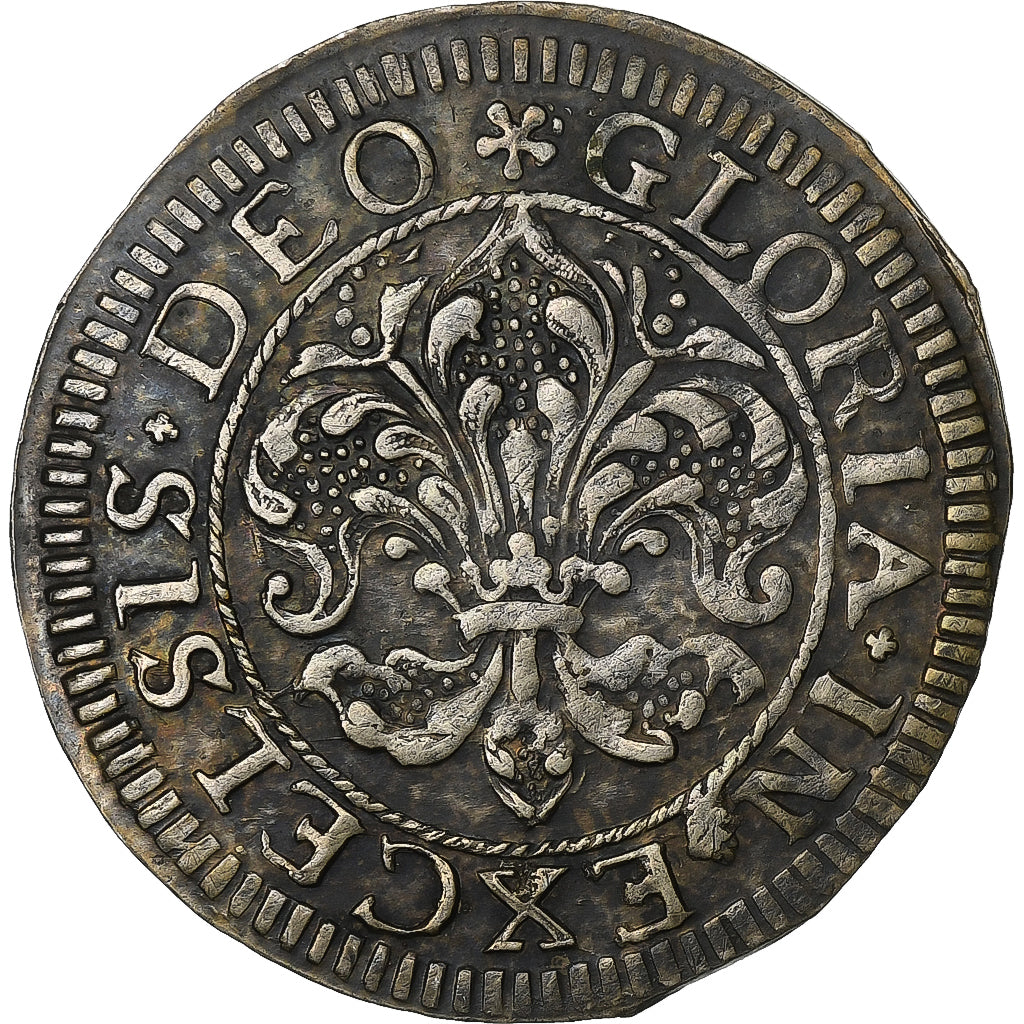 Free city of Strasbourg, 12 Kreuzer, 1640-1658, Strasbourg, Silber, SS, KM:147
