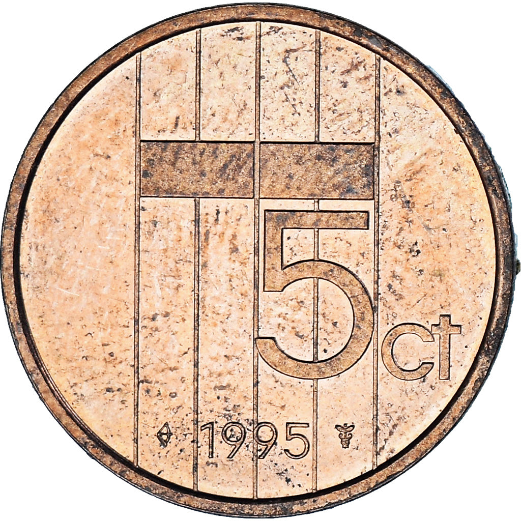 Países Baixos, 5 Cents, 1995
