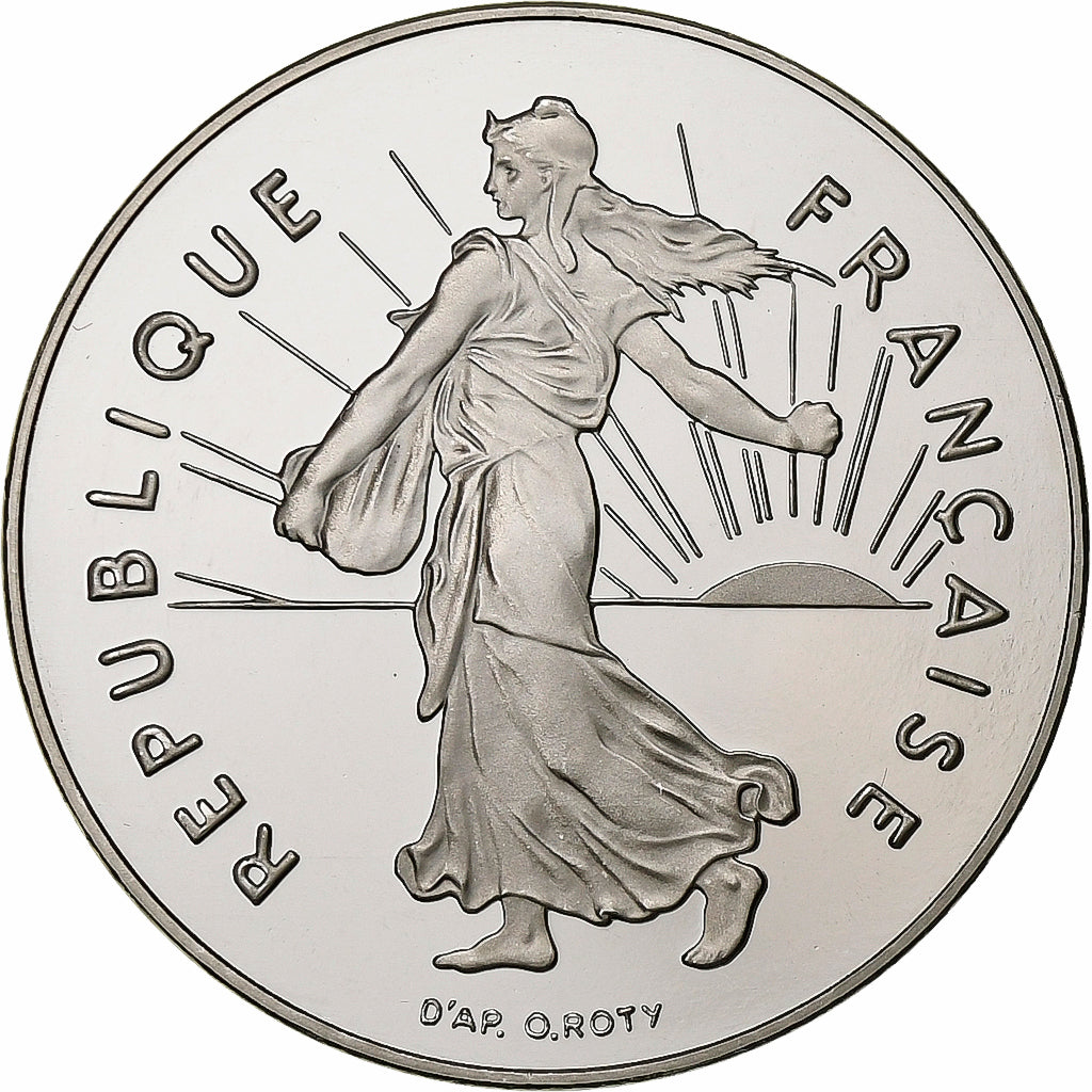 Frankreich, 5 Francs, Semeuse, 2000, MDP, PP, Cupronickel, STGL, Gadoury:771a