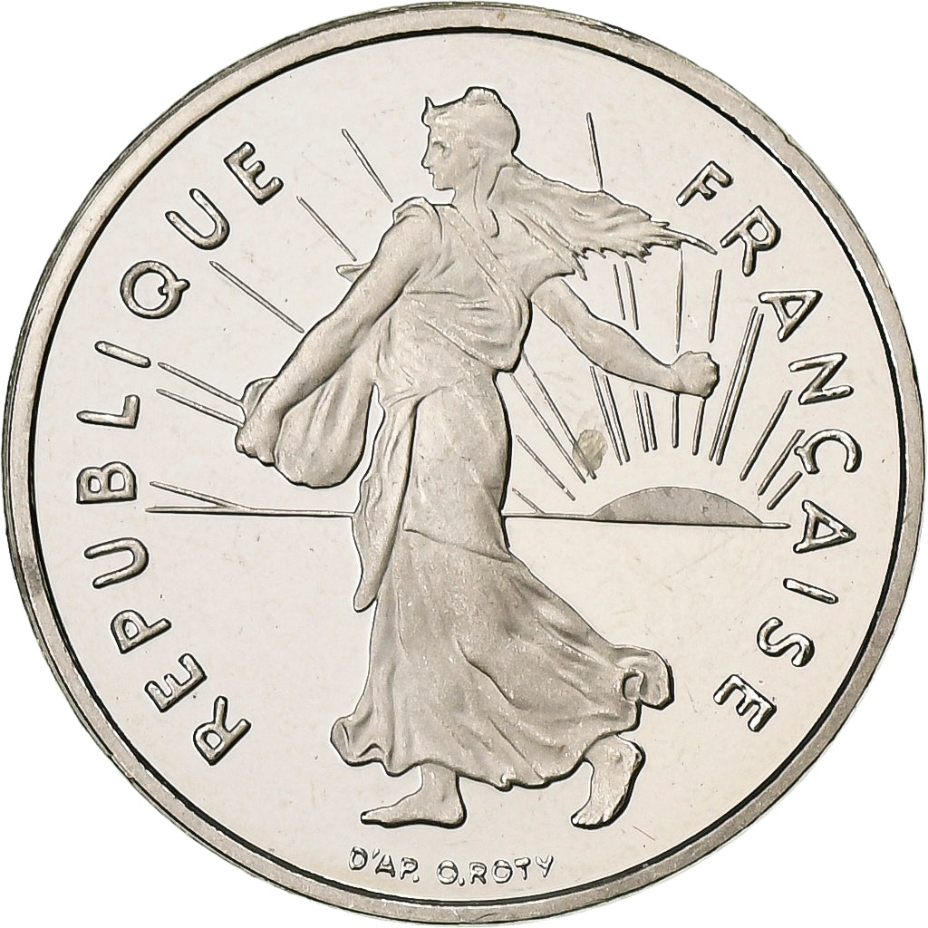 Frankreich, 1/2 Franc, Semeuse, 1998, MDP, PP, Nickel, STGL
