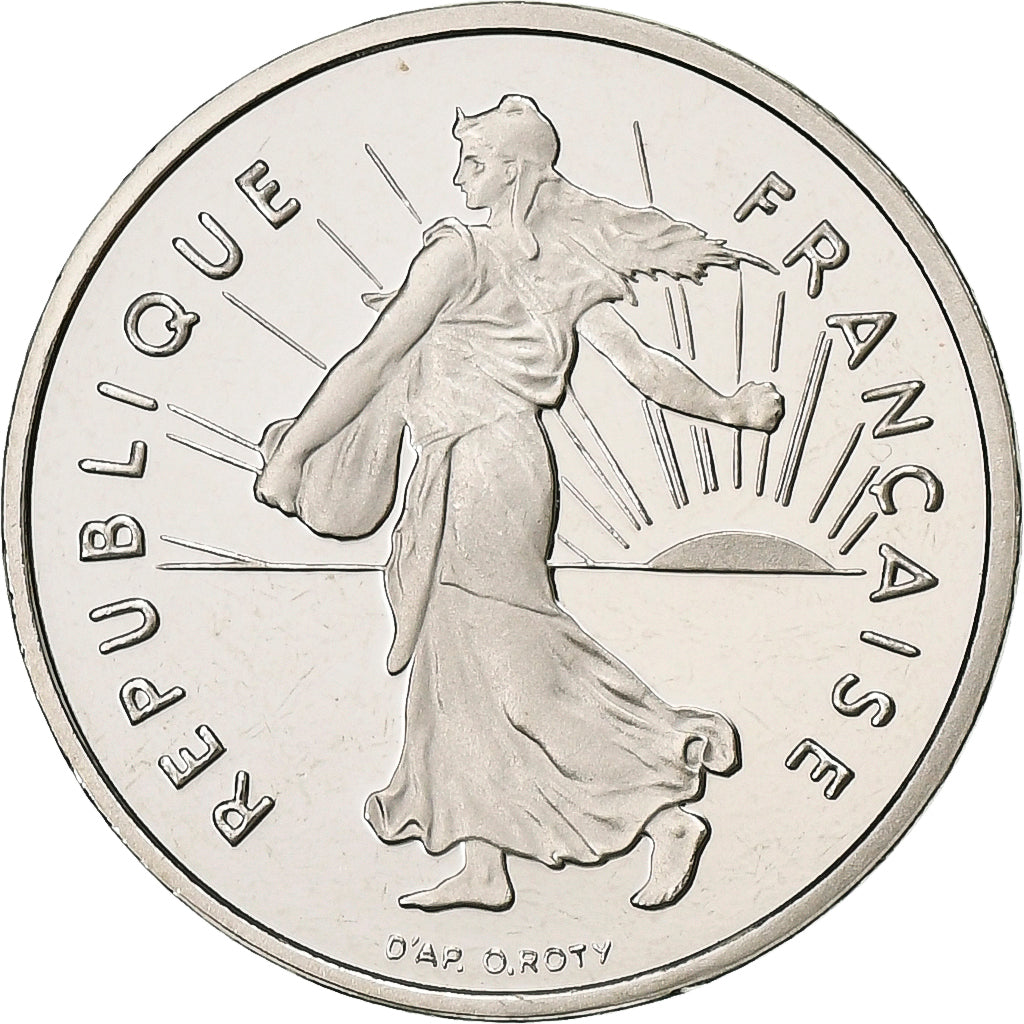 Frankreich, 1/2 Franc, Semeuse, 2000, MDP, PP, Nickel, STGL