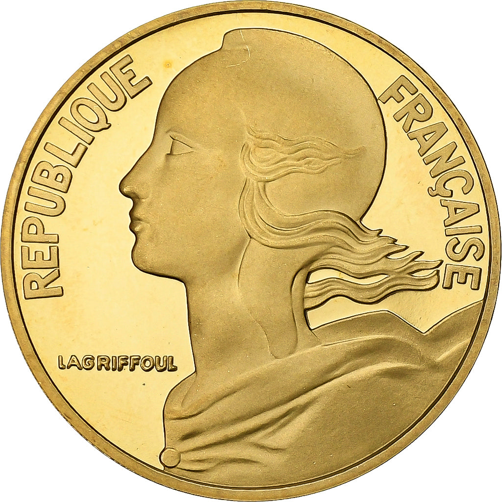 Francia, 20 Centimes, Marianne, 2000, MDP, FS, Bronzo-alluminio, FDC