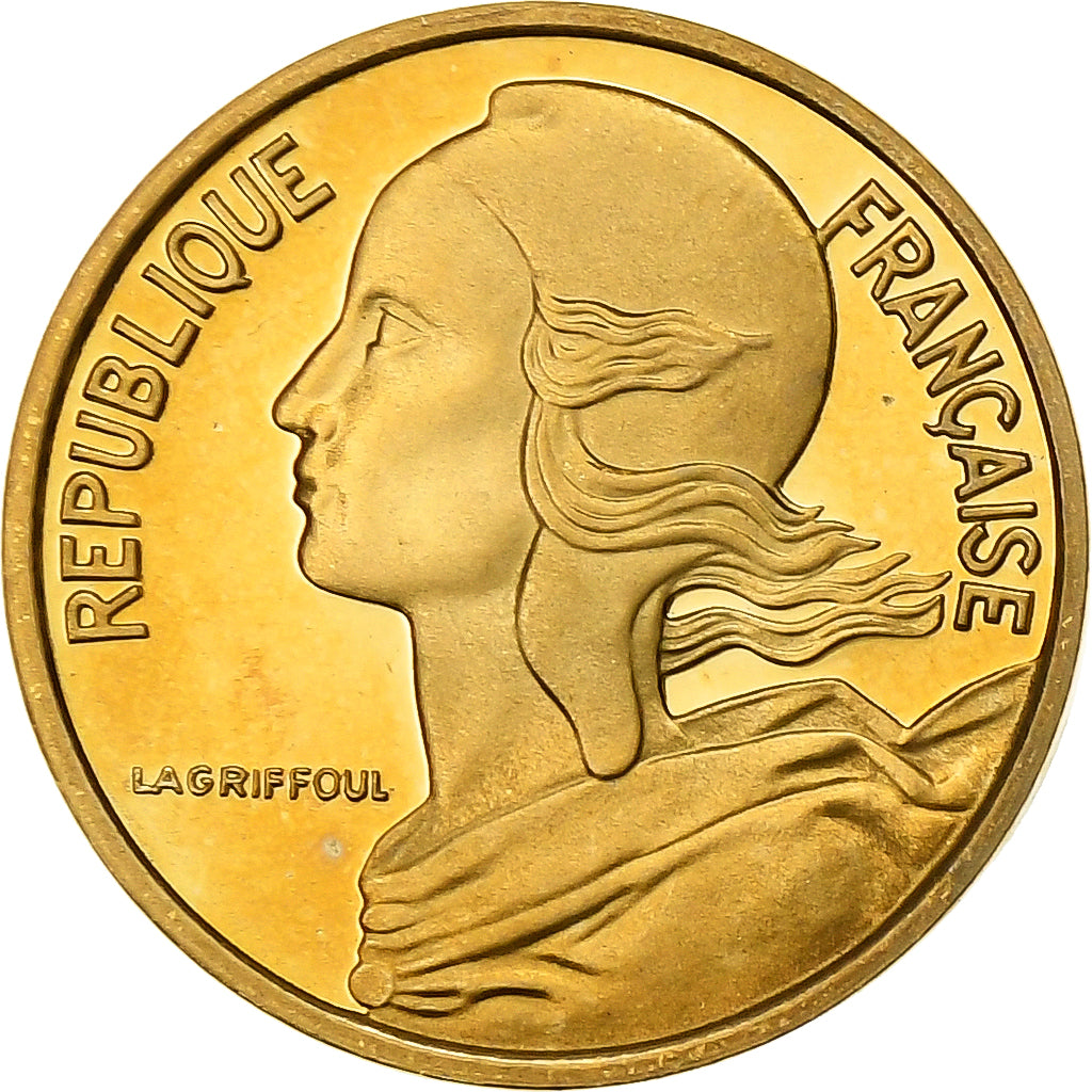 França, 5 Centimes, Marianne, 1998, MDP, Proof, Bronze-Alumínio, MS(65-70)