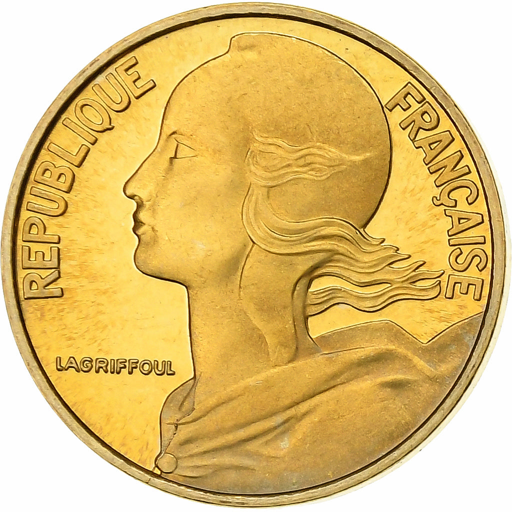 Francia, 5 Centimes, Marianne, 2000, MDP, Prueba, Bronce - aluminio, FDC