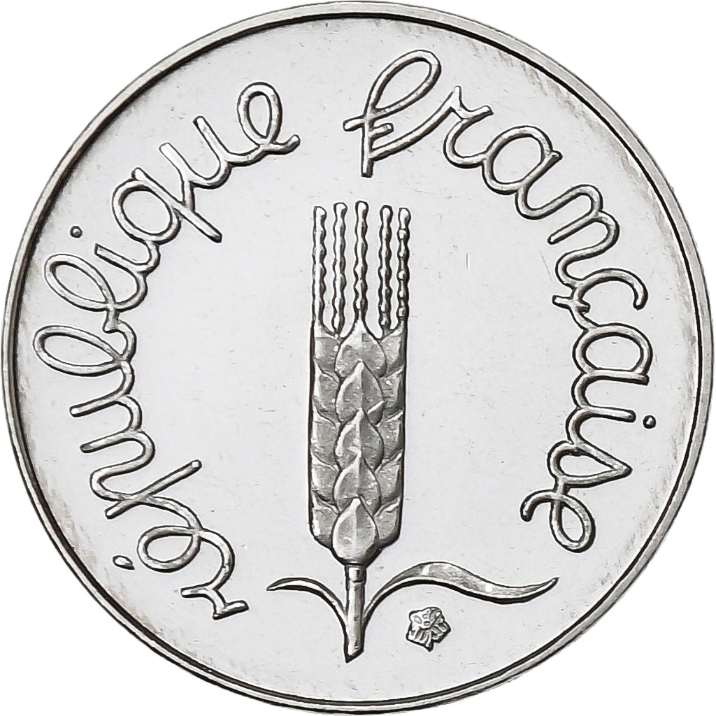 França, 1 Centime, Épi, 2000, MDP, Proof, Aço Inoxidável, MS(65-70)