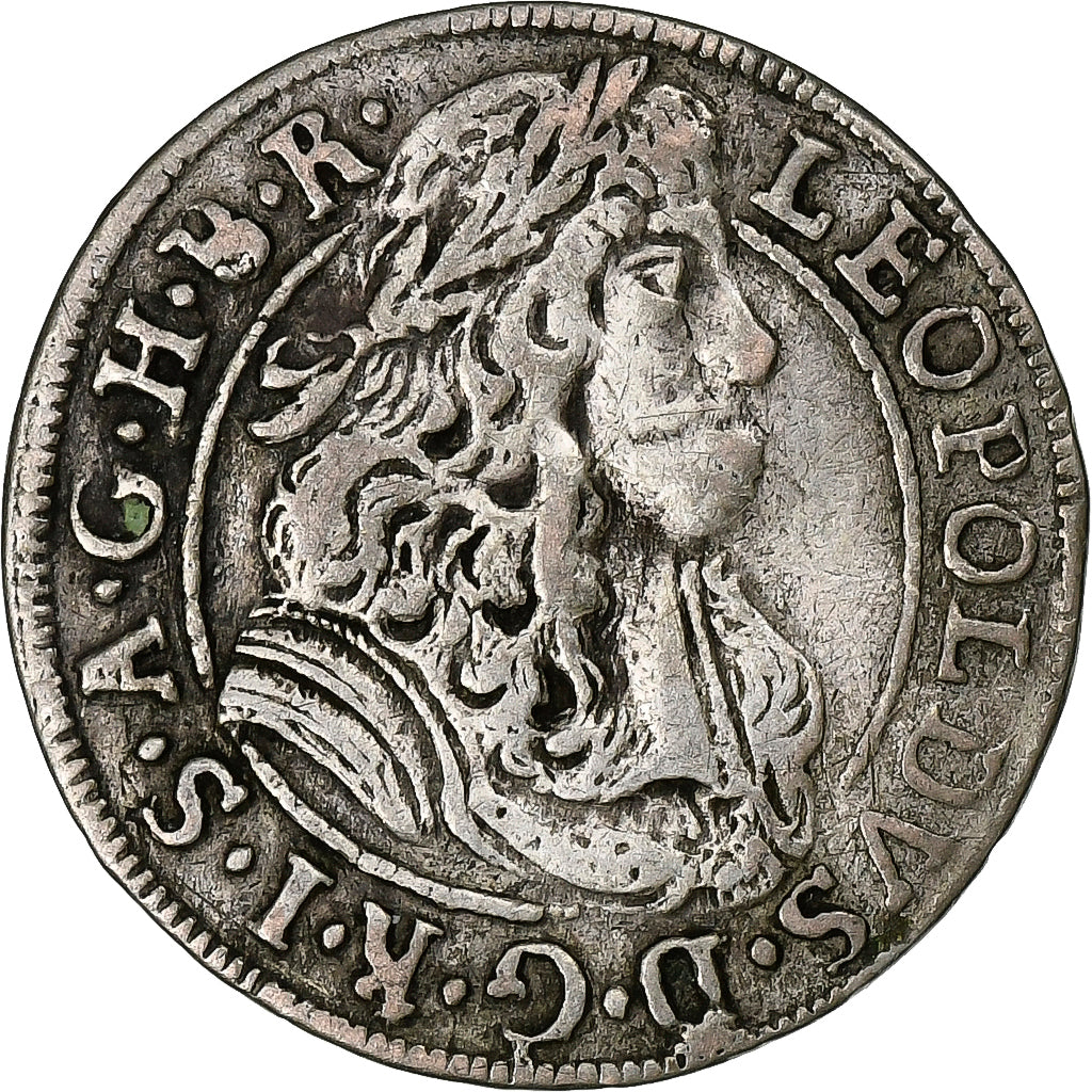 Austria, Leopold I, 3 Kreuzer, 1689, Hall, Silver, VF(30-35), KM:1245