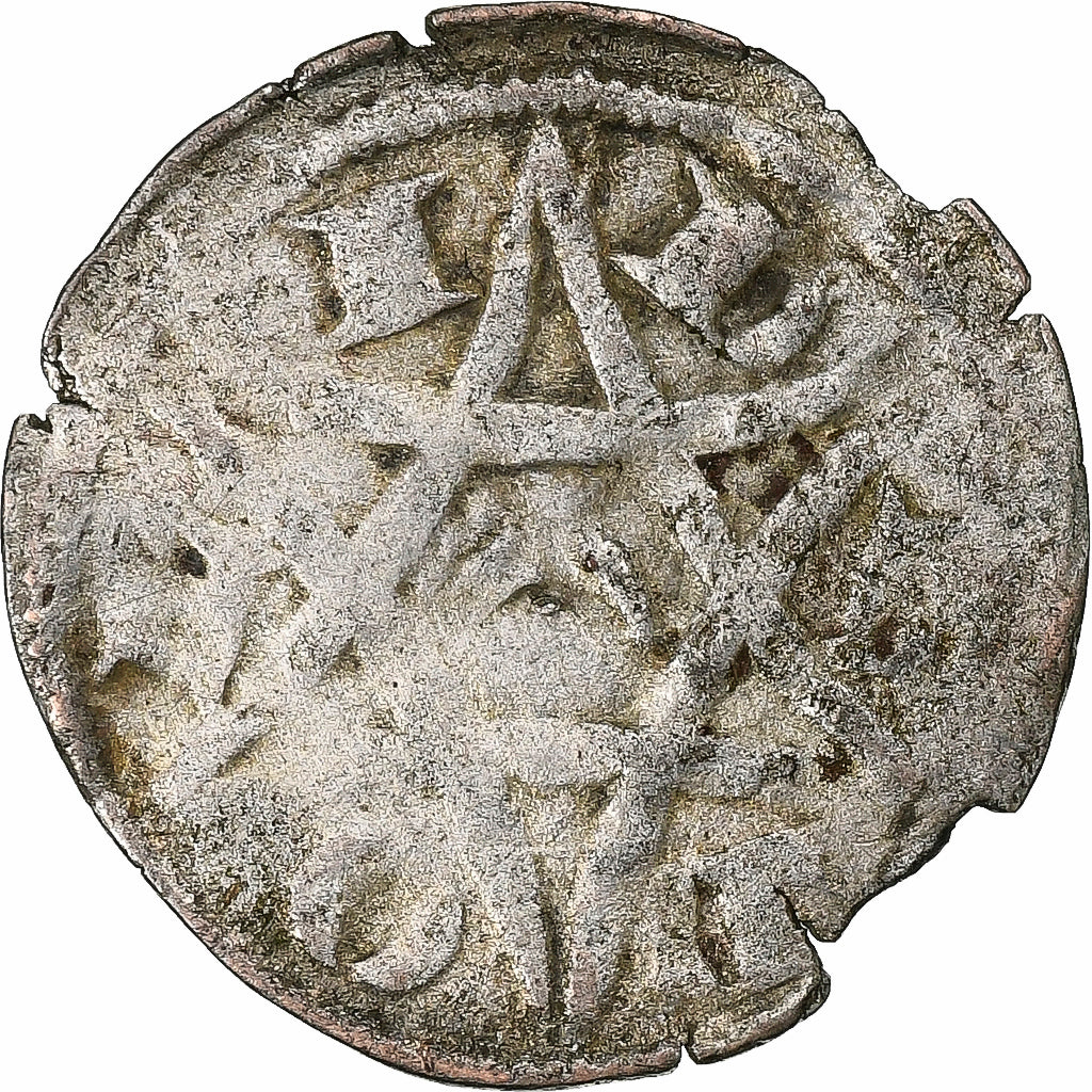 Seigneury of Déols, Guillaume I, Denarius, Undated (1207-1233), Deols, Silver