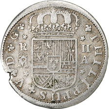 Spain, Philip V, 2 Reales, 1721, Madrid, Silver, VF(20-25), KM:296