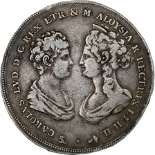 Kingdom of Etruria, Charles Louis, Francescone, 1807, Florence, Silver
