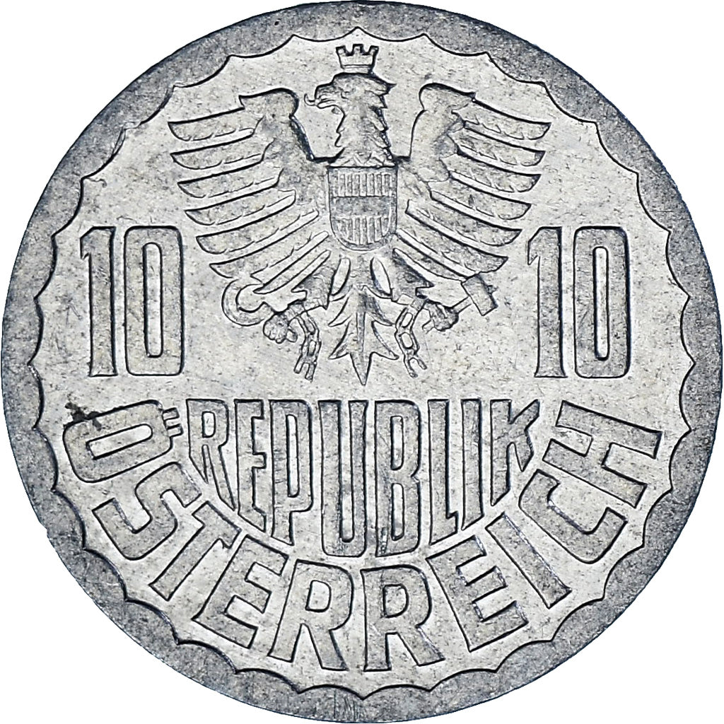 Österreich, 10 Groschen, 1988