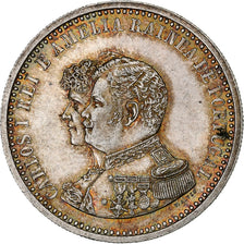 Portogallo, Carlos I, 500 Reis, 1898, Lisbon, Argento, BB, KM:538