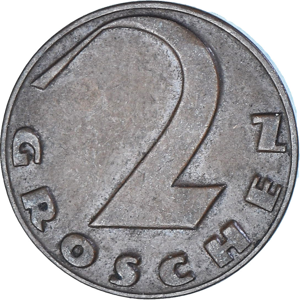 Áustria, 2 Groschen, 1925