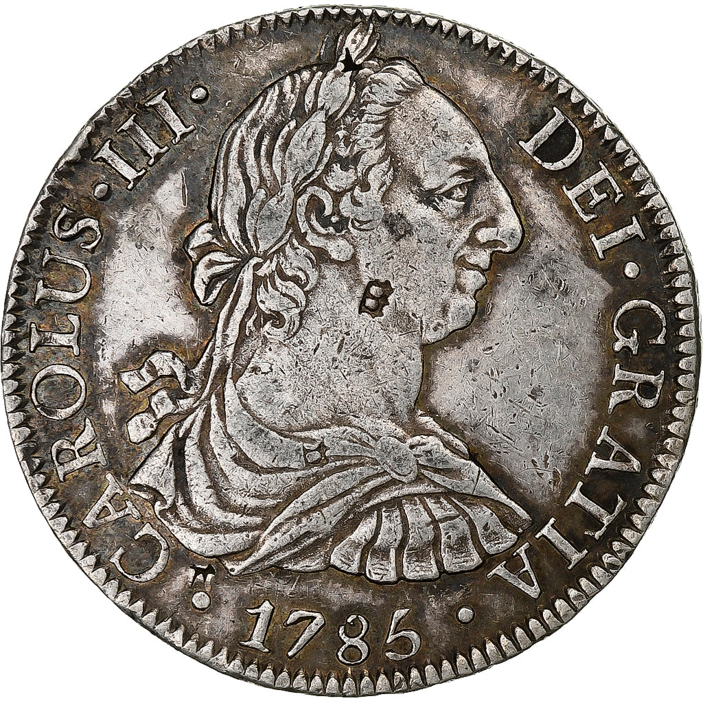 Mexico, Carlos III, 8 Reales, 1785, Mexico City, Silver, VF(30-35), KM:106a