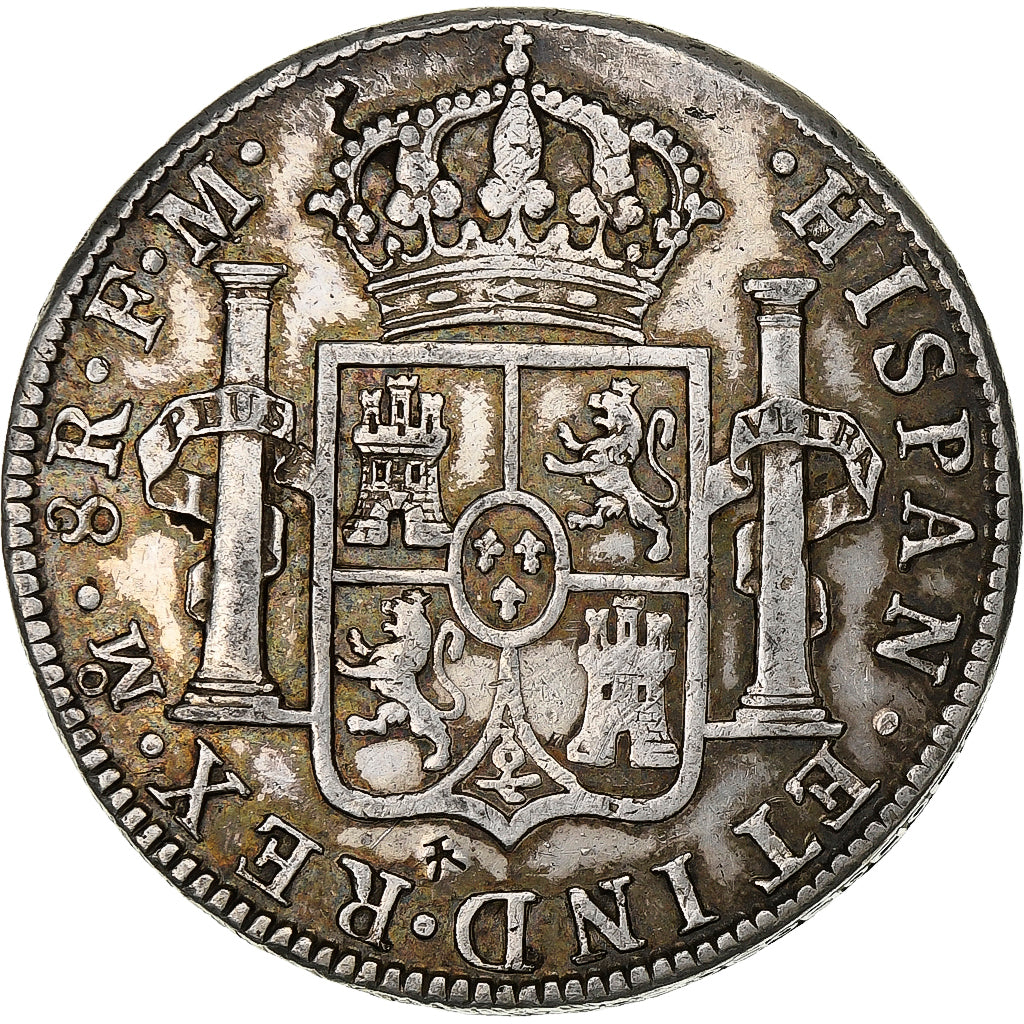 Mexico, Carlos III, 8 Reales, 1785, Mexico City, Silver, VF(30-35), KM:106a