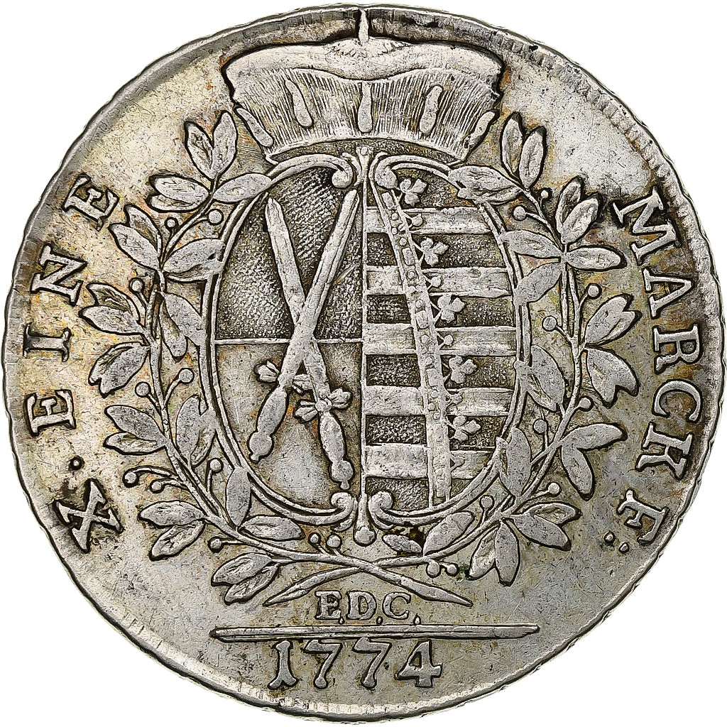Electorate of Saxony, Friedrich August III, Thaler, 1774, Dresden, Prata