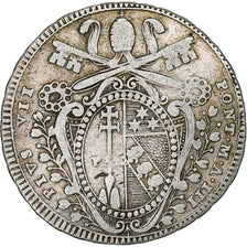 Papal States, Pius VII, Scudo, 1802, Rome, Silver, VF(20-25), KM:1249