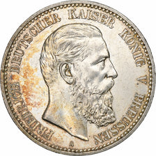 Kingdom of Prussia, Friedrich III, 5 Mark, 1888, Berlin, Argento, SPL-, KM:512