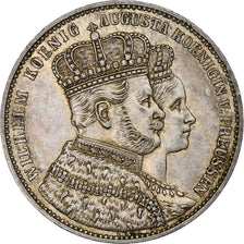 Kingdom of Prussia, Wilhelm I, 1 Thaler, Coronation, 1861, Berlin, Silver