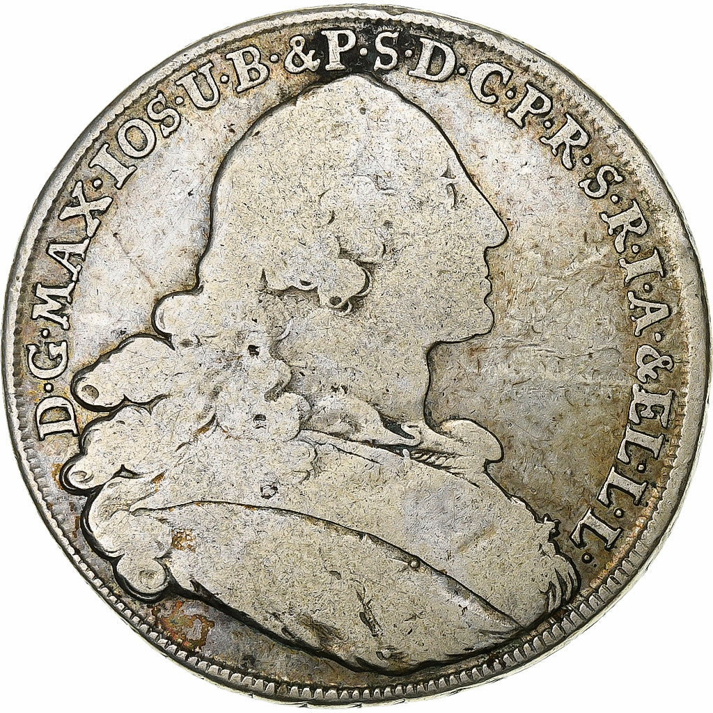 Electorate of Bavaria, Maximilian III Josef, Thaler, 1759, Munich, Silver
