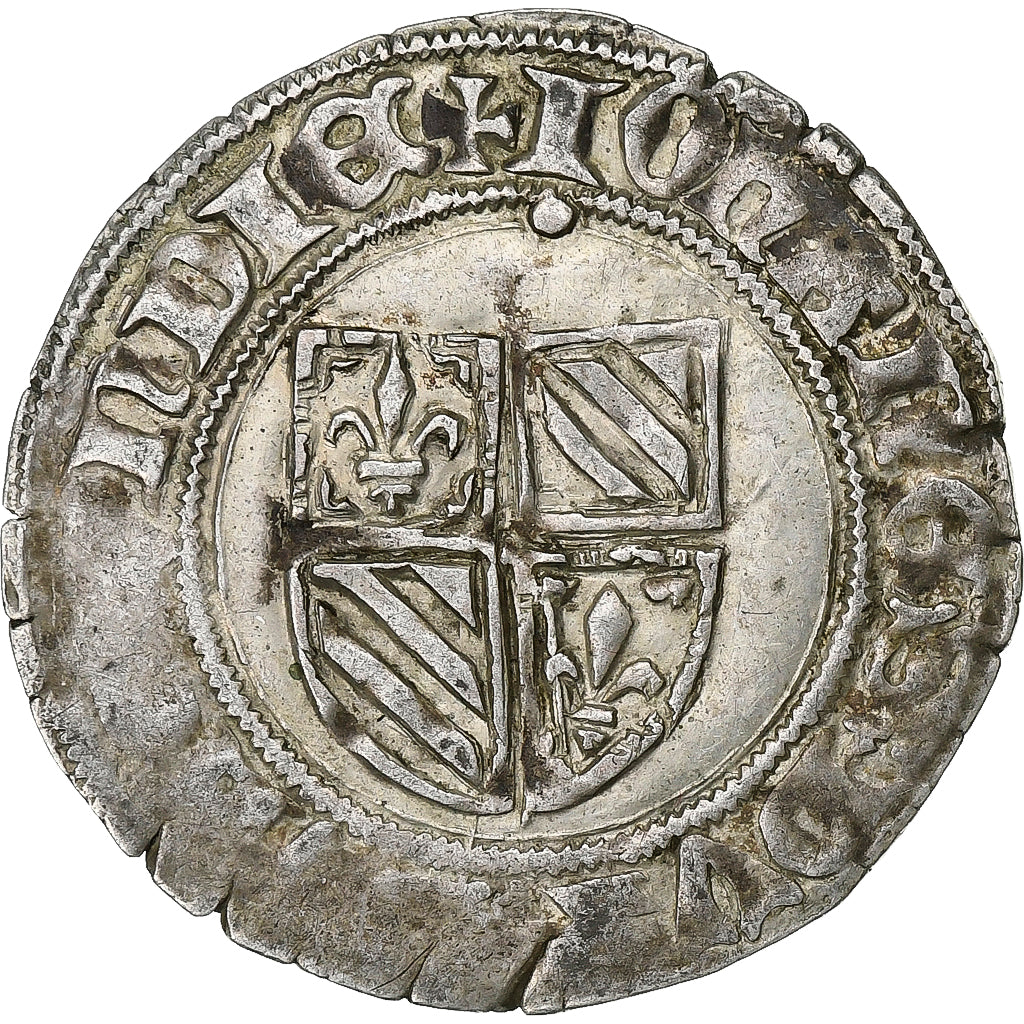 Duchy of Burgundy, Jean sans Peur, Grand blanc, 1404-1419, Auxonne, Lingote