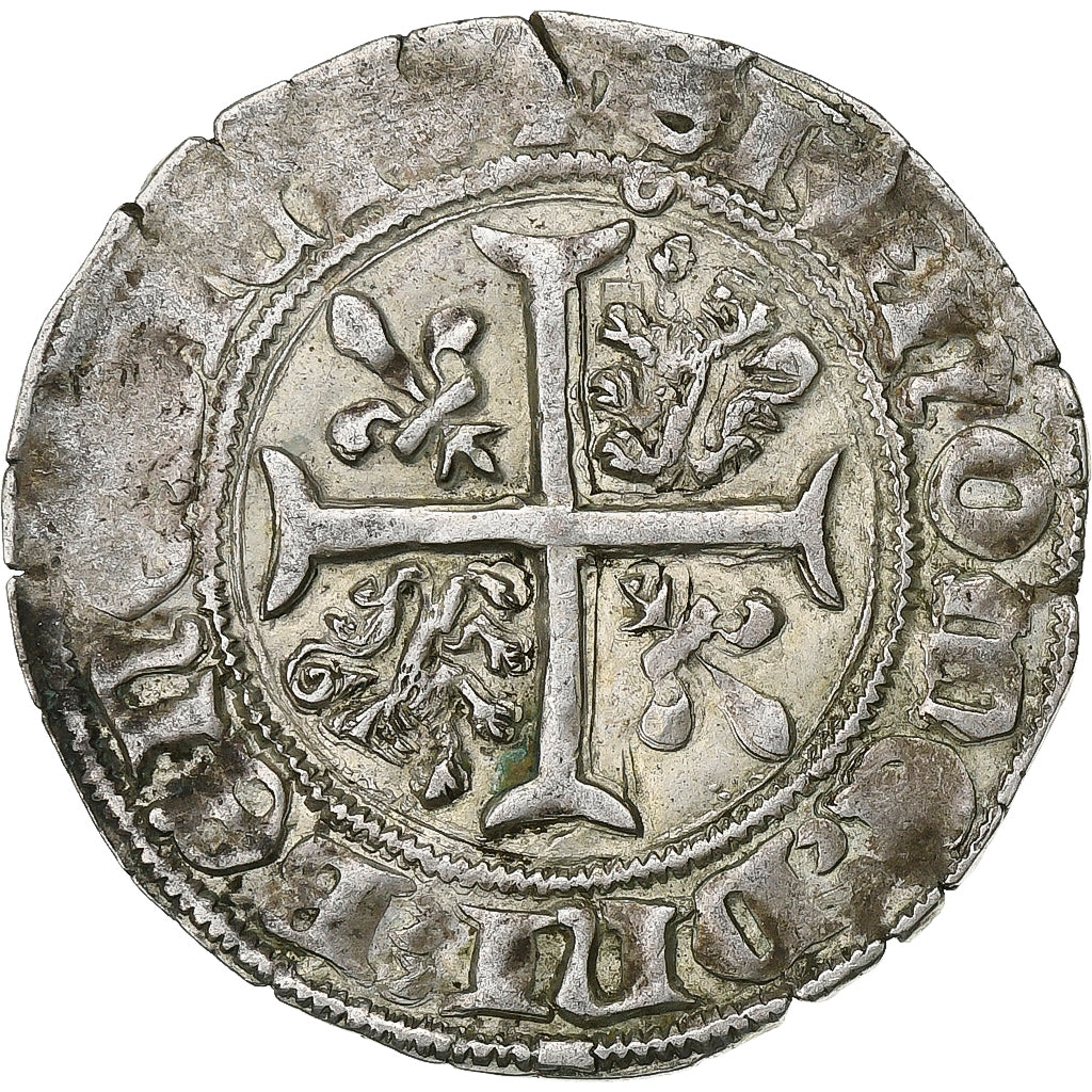 Duchy of Burgundy, Jean sans Peur, Grand blanc, 1404-1419, Auxonne, Lingote