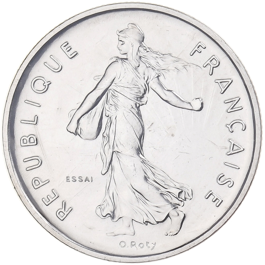 France, 5 Francs, Semeuse, 1970, MDP, Pattern, Cupronickel, MS(65-70)