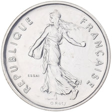 France, 5 Francs, Semeuse, 1970, MDP, Pattern, Cupronickel, MS(65-70)