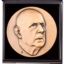 France, Medal, Charles De Gaulle, Bronze, J. Balme, MS(65-70)