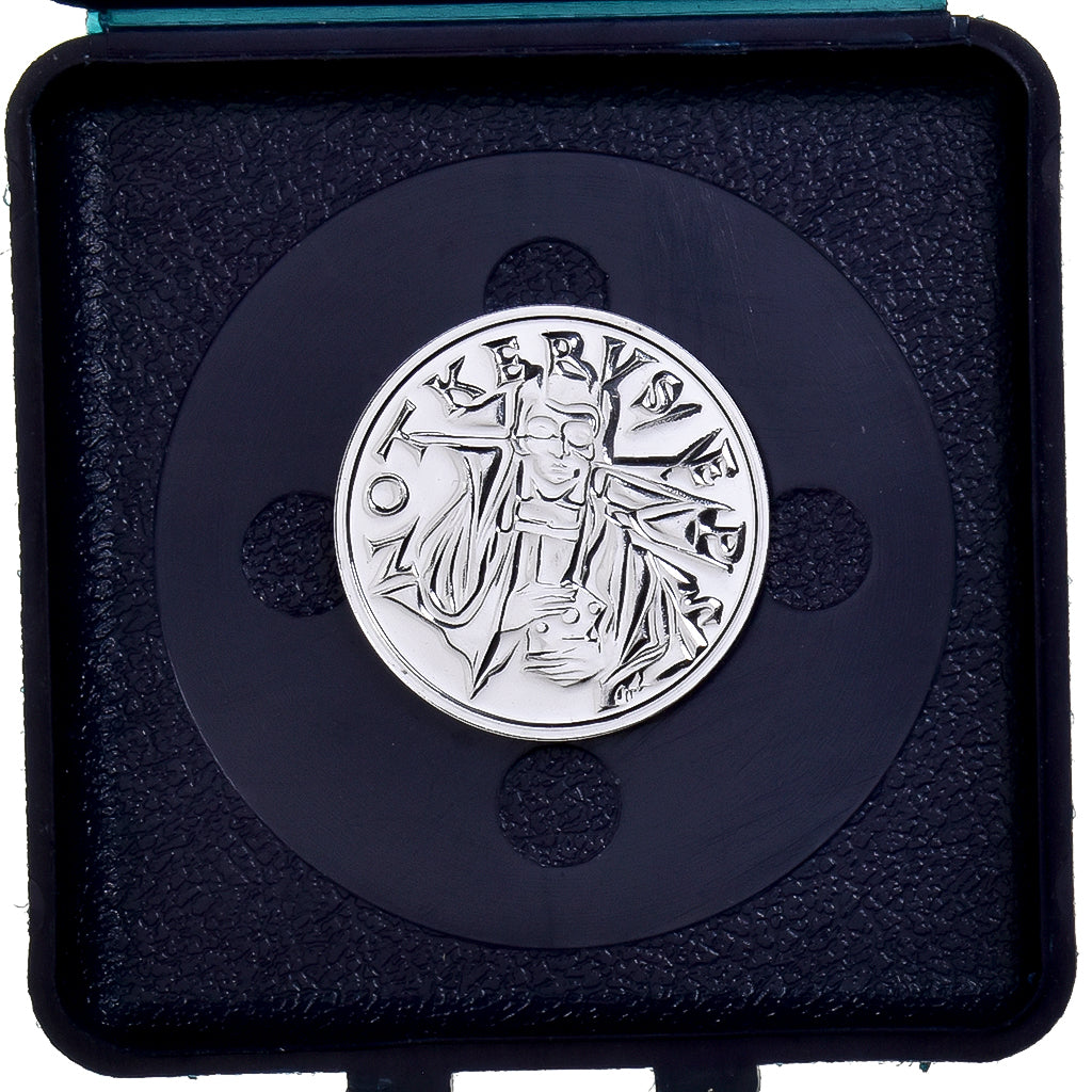 Belgien, Medaille, Millennium, Principality of Liège, 1980, Platinum, PP, STGL