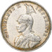 German East Africa, Wihelm II, 1/2 Rupee, 1891, Berlin, Silver, EF(40-45), KM:4