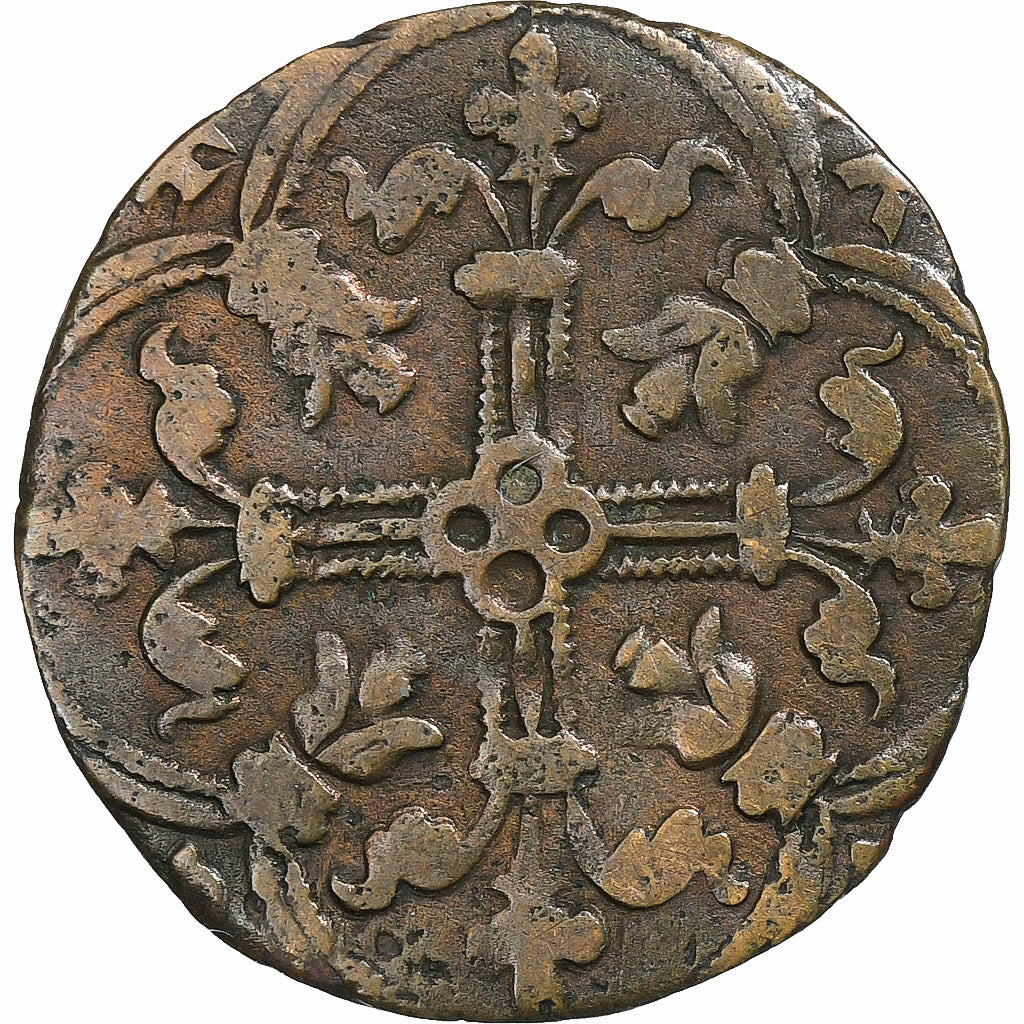 Francia, ficha, Jeton de Compte à la Couronne, Bronzo, BB