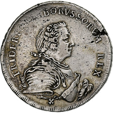 Kingdom of Prussia, Friedrich II, 1 Thaler, 1750, Berlin, Silver, VF(20-25)