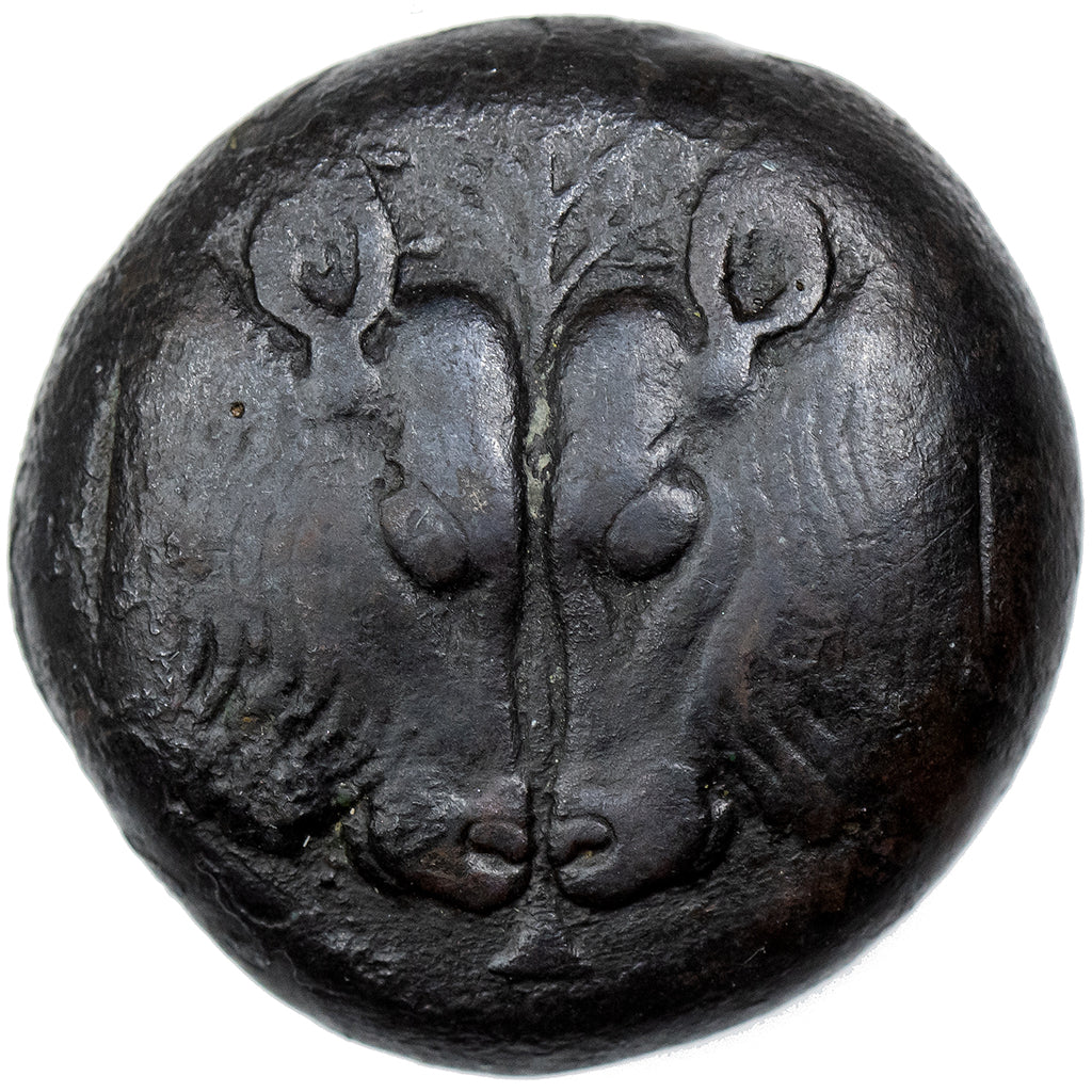 Lesbos, Stater, ca. 550-480 BC, Uncertain mint, Billon, EF(40-45), HGC:6-1076