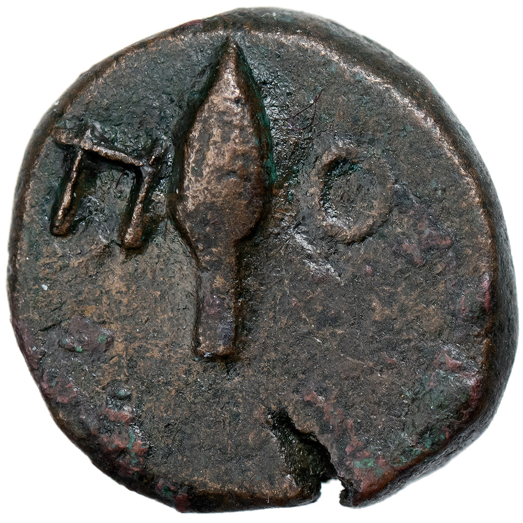 Creta, Æ Unit, 320-270 BC, Polyrhenion, Bronze, VF(20-25), SNG-Cop:531