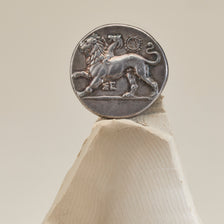 Sikyonia, Stater, ca. 335-330 BC, Sikyon, Argento, BB+, HGC:5-201