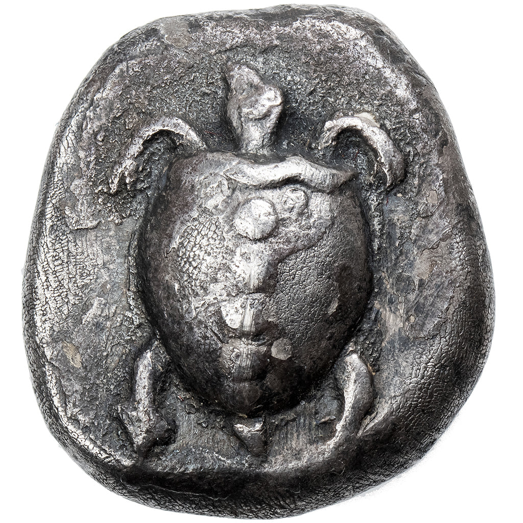 Islands off Attica, Stater, ca. 470-440 BC, Aegina, Argento, MB+, HGC:6-435