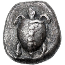Islands off Attica, Stater, ca. 470-440 BC, Aegina, Prata, VF(30-35), HGC:6-435