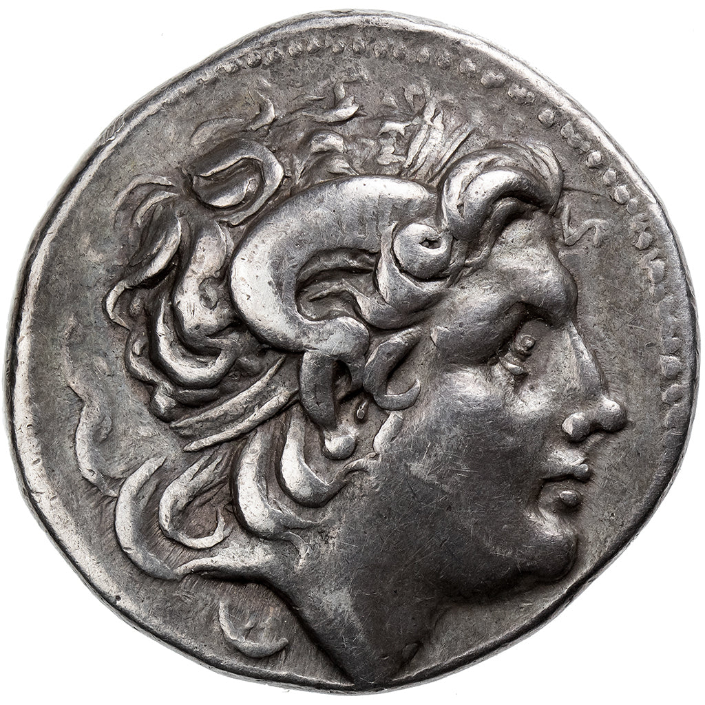 Thrace, Lysimachos, Tetradrachm, ca. 301-281 BC, Lysimacheia, Plata, BC+
