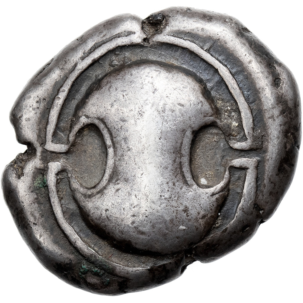 Boeotia, Stater, ca. 425-400 BC, Thebes, Silver, VF(20-25), HGC:4-1325