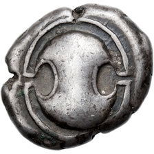 Beócia, Stater, ca. 425-400 BC, Thebes, Prata, VF(20-25), HGC:4-1325