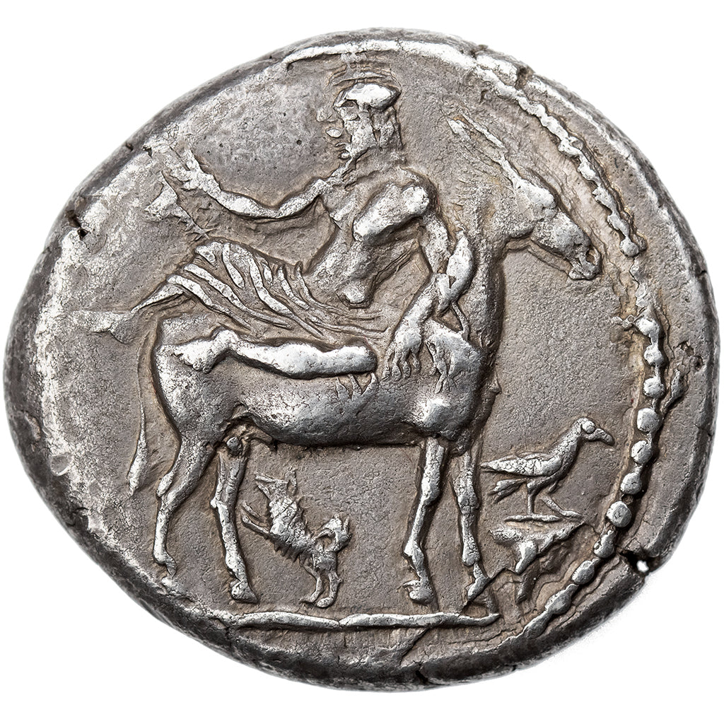 Macedonia, Tetradrachm, ca. 460-423 BC, Mende, Plata, MBC